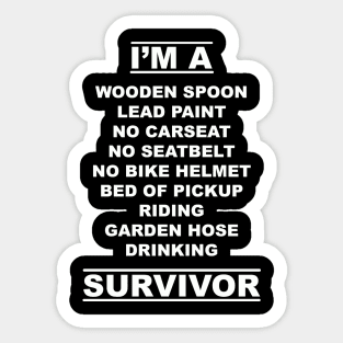 I'm a Survivor Sticker